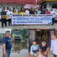 PSMTI dan MBI Didampingi FPK Serahkan Bantuan Peduli Korban Banjir