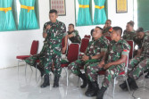 Digagas Oleh Dandim 0314/Inhil, Ratusan Prajurit Ikuti Sosialisasi Keterlibatan TNI Pada Pemilu 2024