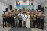 Perayaan Idul Fitri 1445 H, Brigjen TNI Danny Racka Sambangi Kediaman PJ Gurbenur