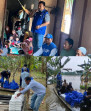 Demokrat Inhu  Bantu Masyarakat Terdampak Banjir di Dusun Teluk Serunai