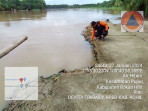 Abrasi Landa beberapa Kecamatan Pasca Banjir di Rokan Hilir