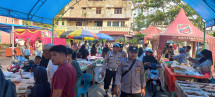 Polres Inhu Gelar Ops Pengamanan Pasar Ramadhan 2023 di Rengat