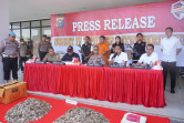 Direktorat Kriminal Khusus Polda Riau Ungkap 41 Kilogram Penyelundupan Sisik Trenggiling