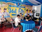 H+3 Idul Fitri, Anggota Koramil 03/Minas Lakukan Pengamanan Di Pos Pam Lebaran Ops Ketupat LK 2024 di Simpang Exit Tol
