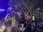 Antisipasi Balap Liar, Polres Kampar Patroli di Bangkinang Kota