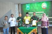 Brijen TNI Dany Rakca Memimpin Rapat Koordinasi Pelaksanaa Ketahanan Pangan Tahun 2024