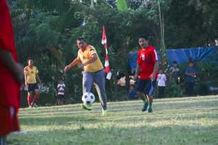 Laga Sepakbola Tour de Kampung, Buana Makmur dan Pemkab Siak  Sama Kuat
