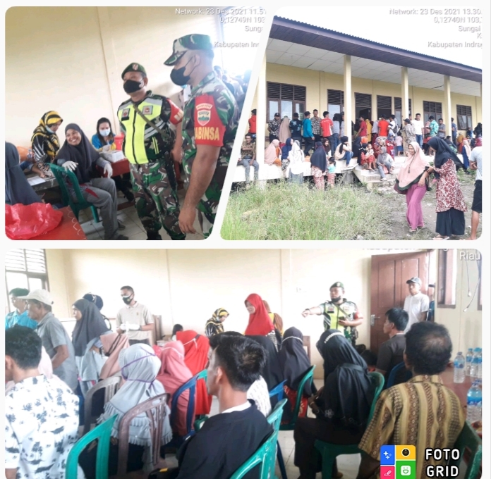372 Orang Warga Desa Makmur Jaya Sudah Divaksin Coronovac Dosis 1