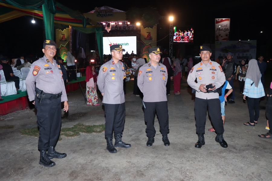 Polres Kampar Sukses Laksanakan Pengamanan Kampar Expo 2024 dalam  HUT Kab. Kampar ke-74