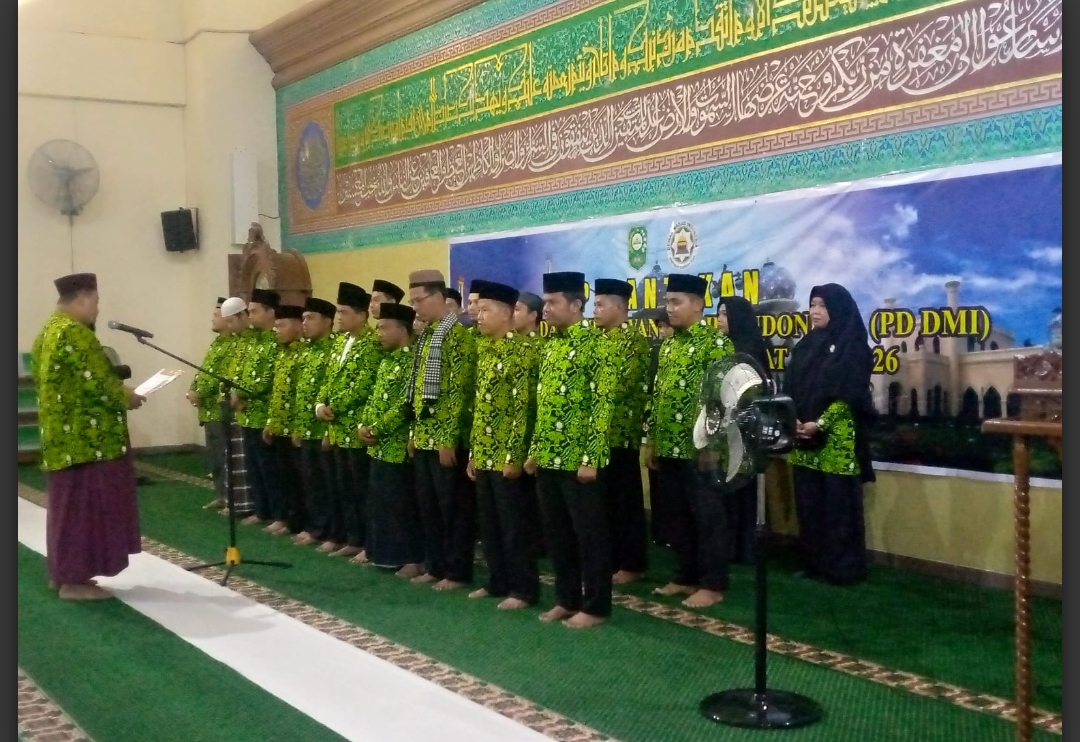 Pelantikan PD Dewan Masjid Indonesia (DMI) Kabupaten Siak Berlangsung Khitmat & Lancar