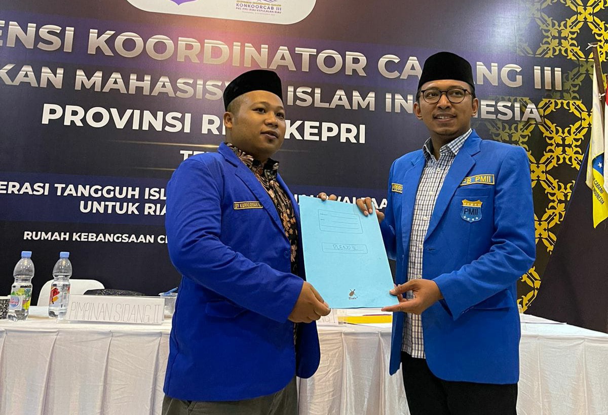 Konkoorcab PKC PMII Riau, Amri Taufik Terpilih Sebagai Ketua PKC PMII Riau 2022-2024