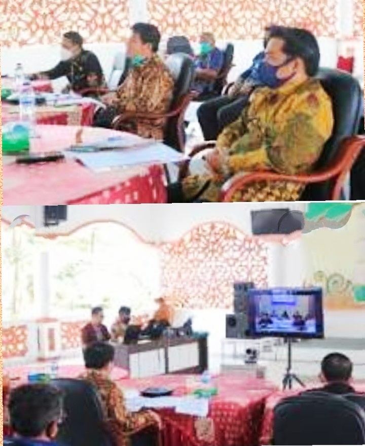 Kanwil Riau Bangga Dengan Kinerja Pemkab Rohul Dalam Penanganan  Covid-19