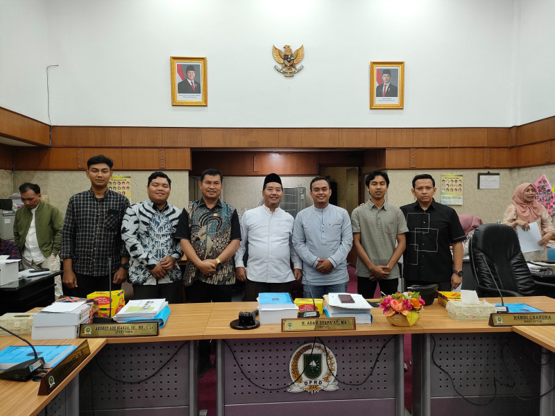 Pemuda Melayu Riau Indonesia Gelar Audiensi dengan Ketua dan Anggota Komisi 2 DPRD Provinsi Riau