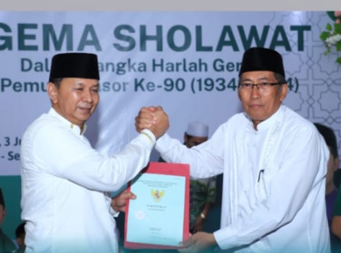 Wabup Rohul Berikan Kado Istimewa Pada Peringatan Harlah GP Ansor Ke-90
