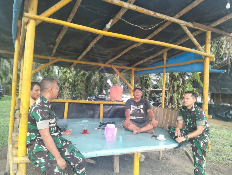 Babinsa Koramil 03/Minas Gencar Sosialisasi Bahaya Narkoba kepada Masyarakat Kp Minas Barat