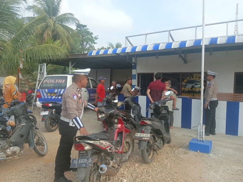 Operasi Keselamatan, Unit Lantas Tindak 12 Pelanggar di Simpang Tugu Patin