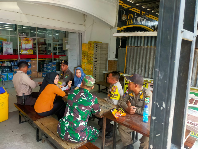 Kapolsek Pimpin Patroli Gabungan, Jaga Kondusifitas Pilkada di Koto Gasib
