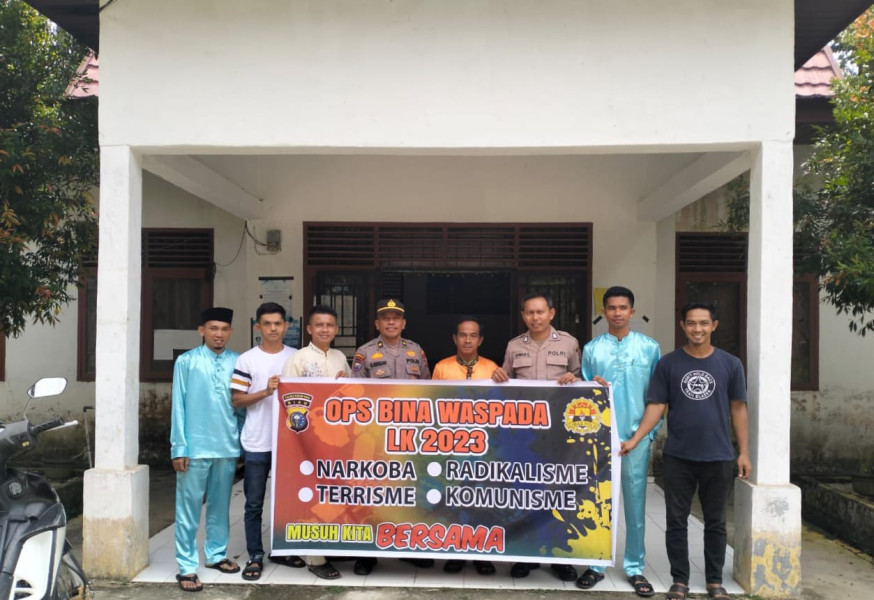 OBWLK-2023, Personil Sat Binmas Polres Rohul Sambangi Masyarakat Desa RTB