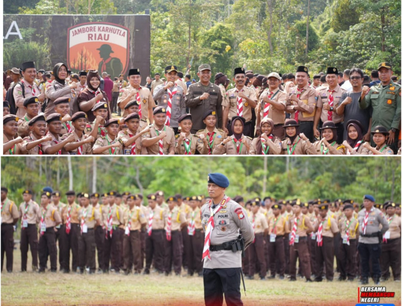 Bupati Rokan Hulu Hadiri Jambore Karhutla Riau 2025 Di Tahura Sultan Syarif Kasim II
