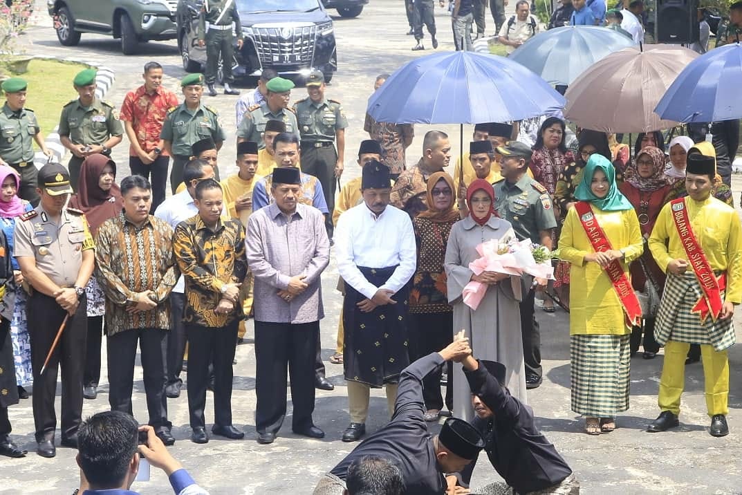 Pangdam I/BB Mayjen TNI Ibnu Triwidodo, S.I.P Kunjungi Kabupaten Siak.