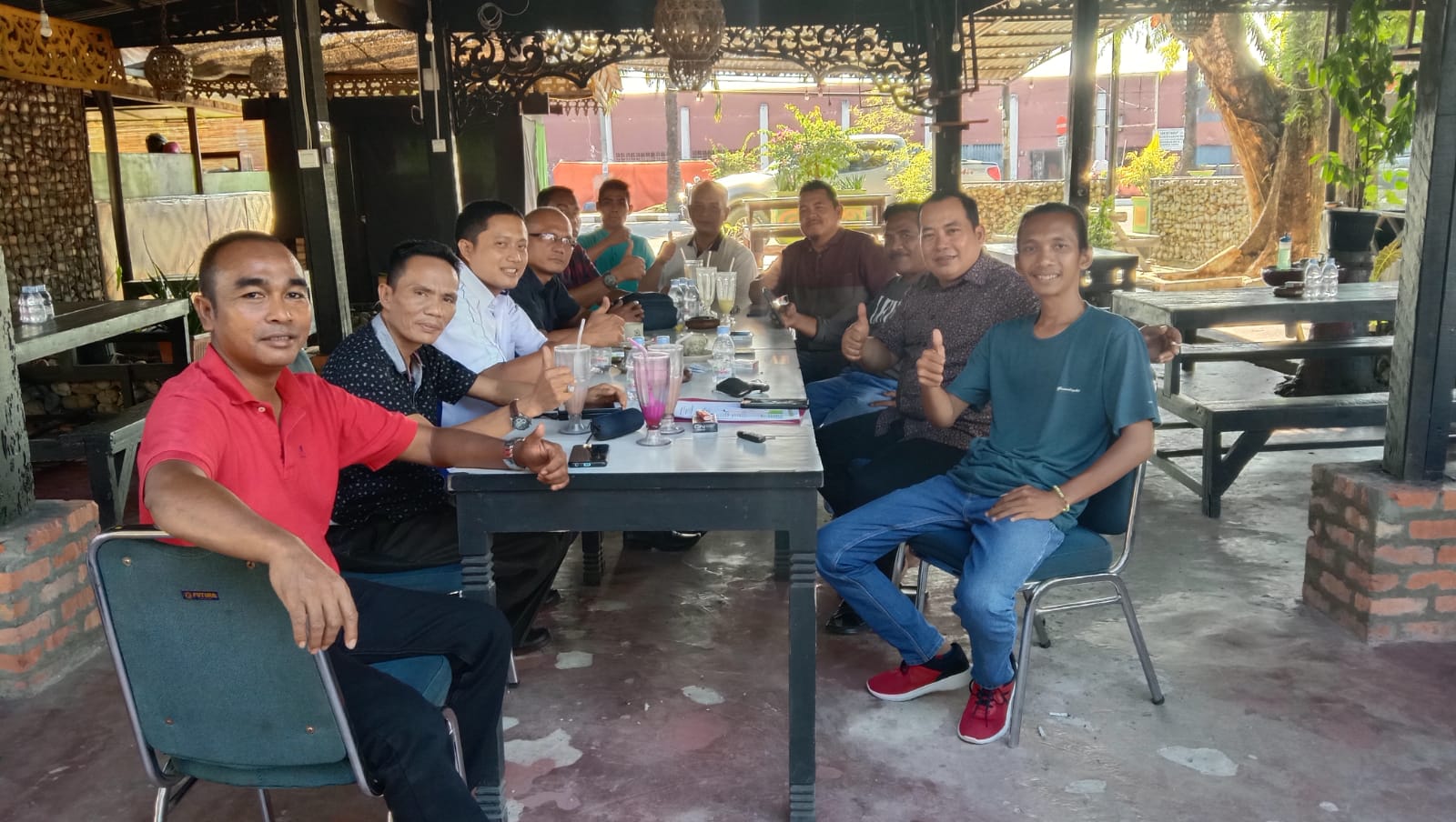 Ketua DPW PEKAT IB Riau Kunjungi DPD PEKAT IB Kampar