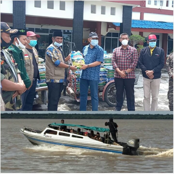 SantaNU Bergerak di Kepulauan Meranti, Serahkan Bantuan untuk Korban Banjir