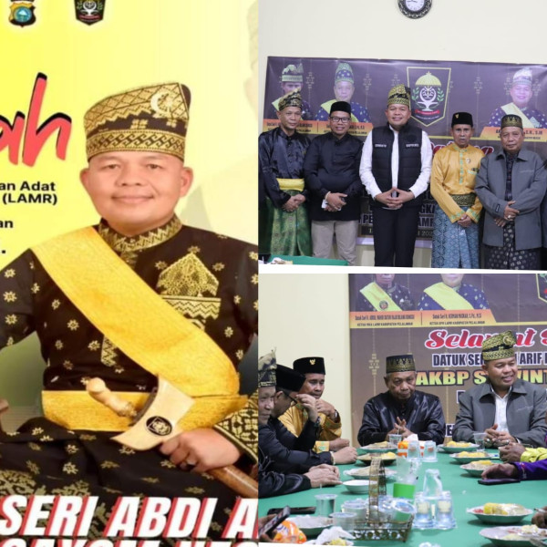 Dipenghujung Masa Tugas, Kapolres Pelalawan AKBP Suwinto SH.SIK Datuk Seri Abdi Arif Pengayom Negeri Bersilaturahmi dengan LAM Pelalawan