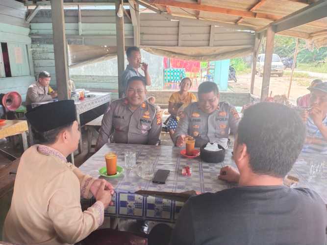 Masyarakat Keluhkan Maraknya Pencurian Buah Sawit & Aksi Balap Liar Anak Sekolahan Saat Giat Jum'at Curhat Polsek Minas di Minas Timur 