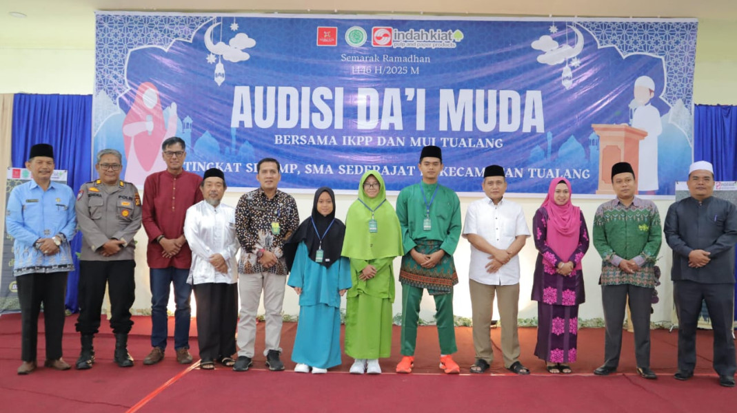 MUI Tualang dan PT IKPP Bersinergi, Kembali Gelar Lomba Da'i Muda 2025 Sambut Ramadhan