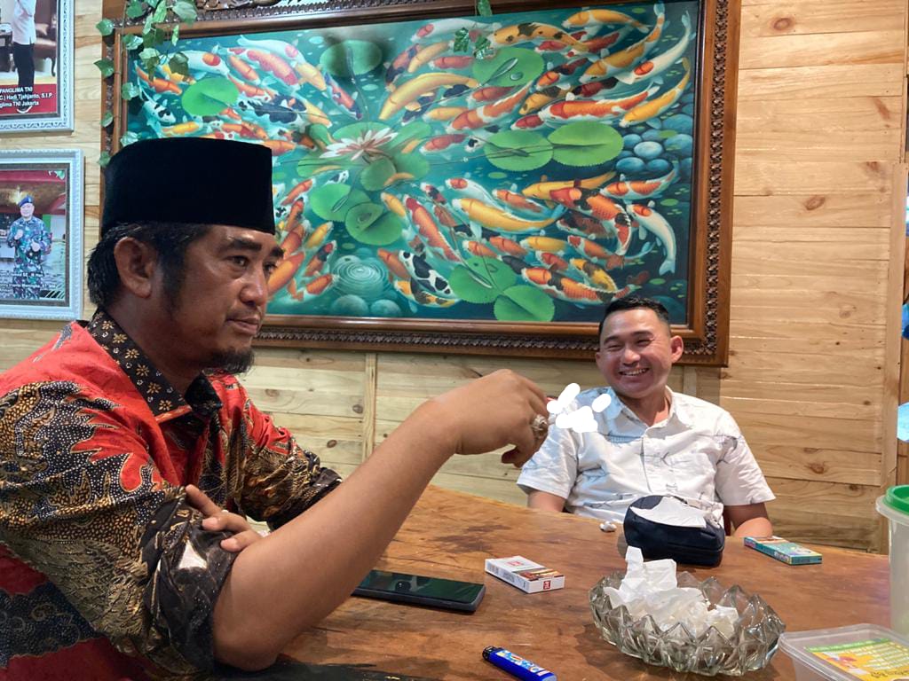 Audiensi dengan Tokoh Masyarakat Riau Rusli Ahmad, Ketua KNPI Fuad Minta Masukan