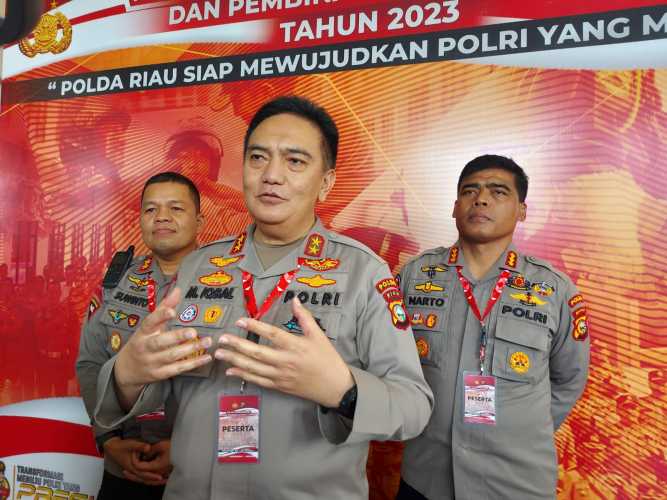 Ingin Meningkatkan Kinerja Kepolisian, Polres Pelalawan Tuan Rumah Rakor Anev Polda Riau