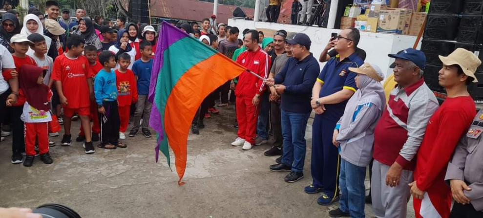 Meriahkan HUT RI Ke-79 dan HUT Kecamatan Minas Ke-29, Wakil Bupati Siak Lepas GJS
