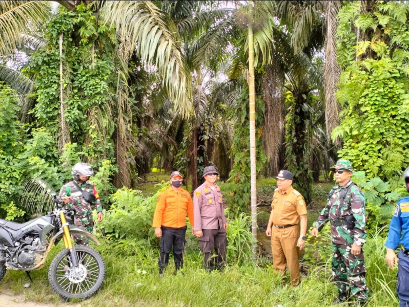 Polsek Seberida Apel dan Patroli Gabungan Karhutla, Ini Pesan Kapolsek