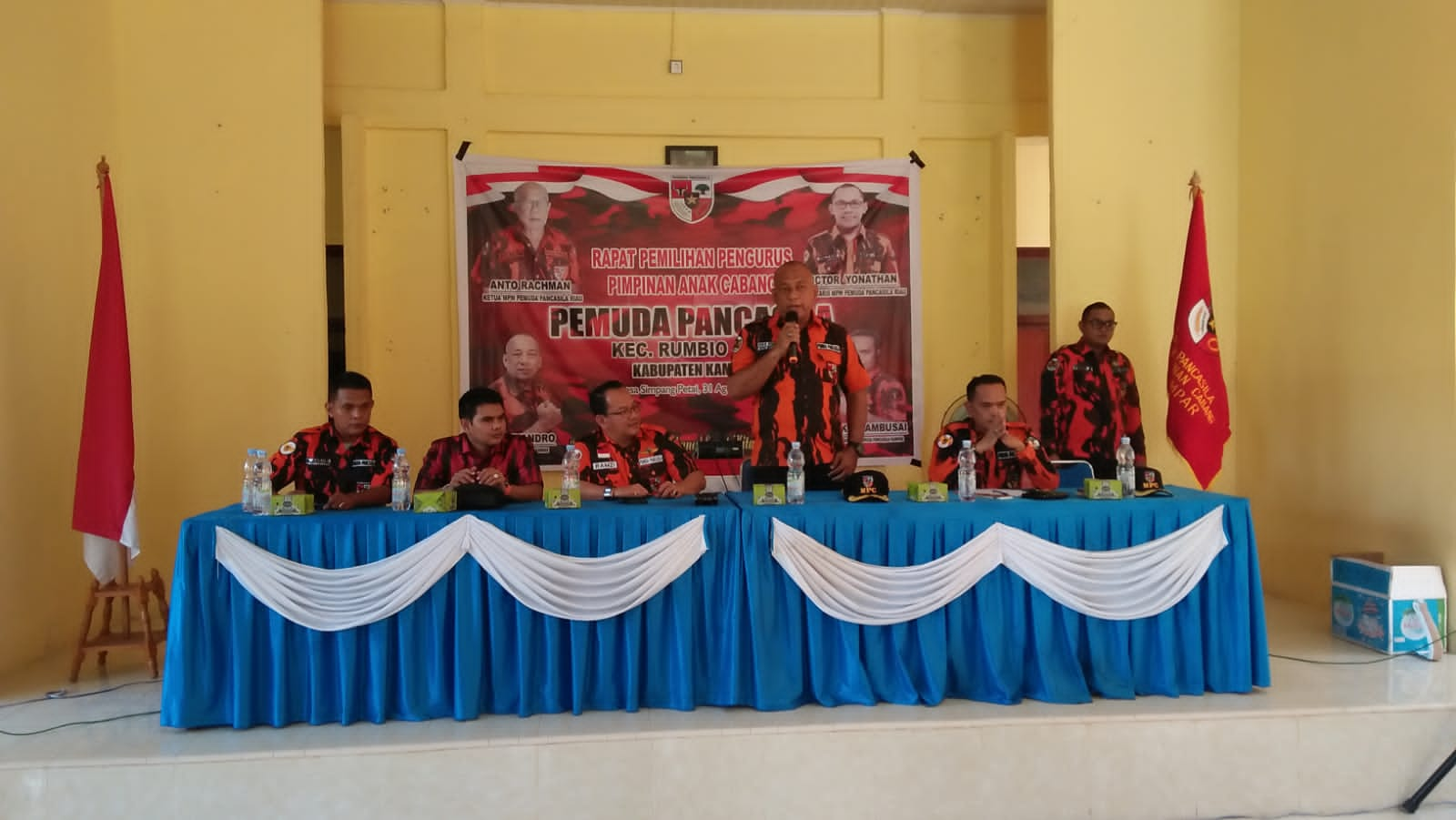 Secara Aklamasi Miki Rinaldi Terpilih Nahkodai Menjadi PAC PP Rumbio Jaya