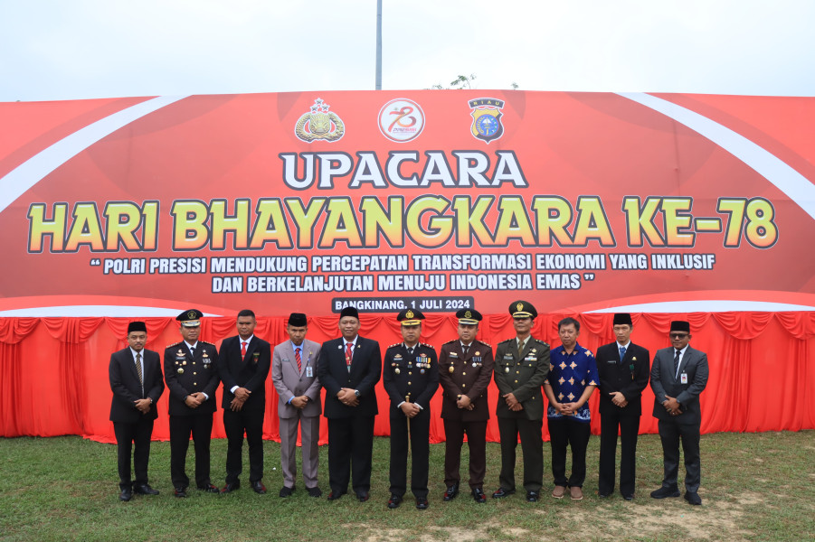 Berjalan Meriah, Upacara HUT Bhayangkara ke 78 Berjalan Sukses