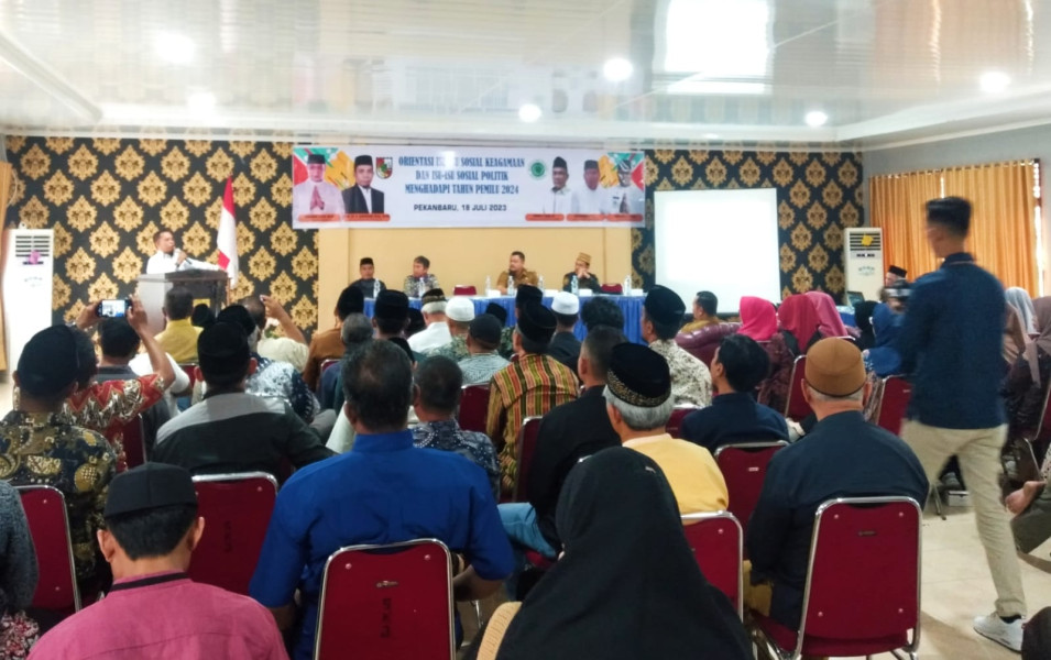 Hadapi Pemilu 2024, MUI Kota Pekanbaru Gelar Workshop