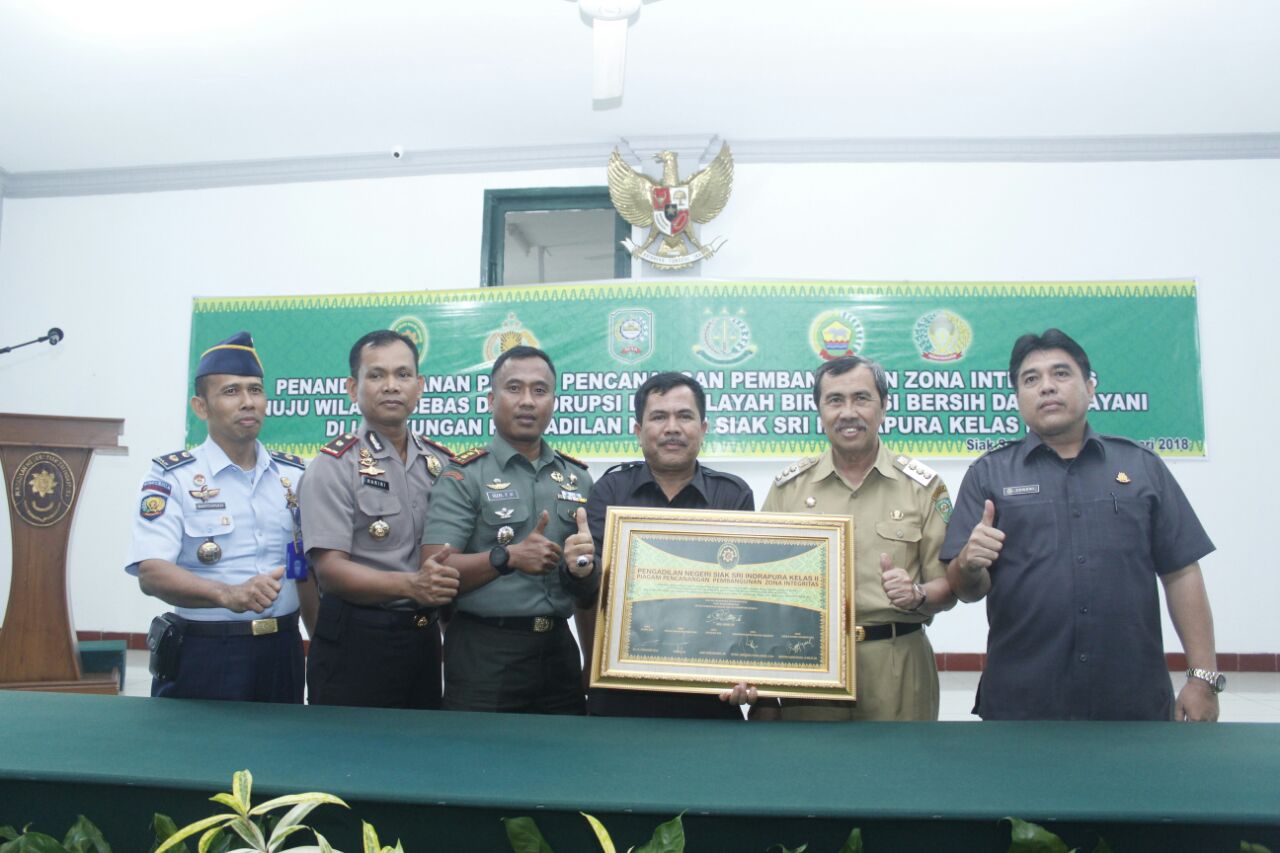 Zona Bebas Korupsi di Pengadilan Negeri Siak