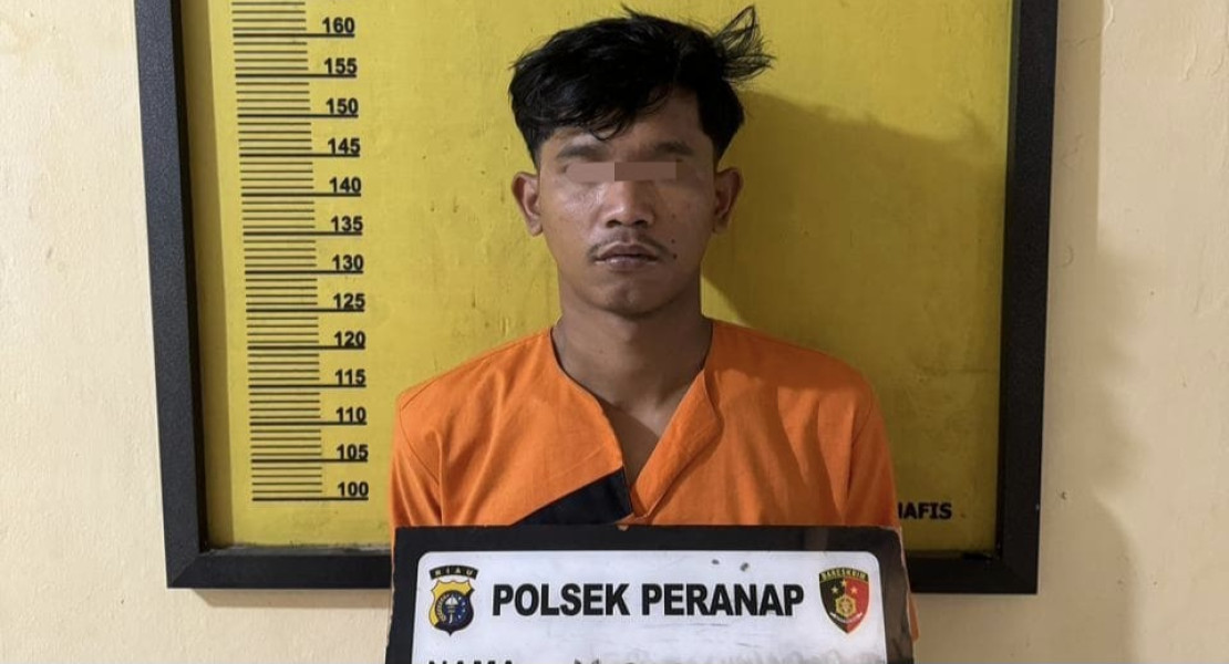 Polsek Peranap Kejar Maling Motor Sampai ke Sumatera Utara