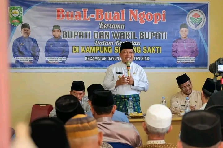Pimpin Bujang Kampung Ke-106 di Kampung Sialang Sakti, Ini Harapan Husni Merza