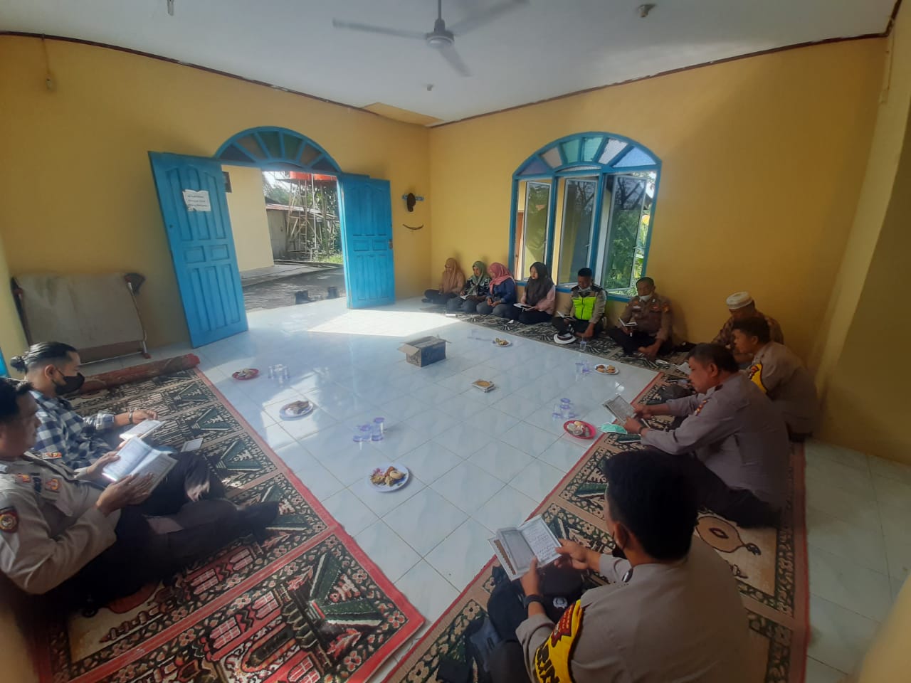 Tingkatkan Karakter Personil Polri, Jajaran Polsek Minas Giat Pembinaan Rohani & Mental 