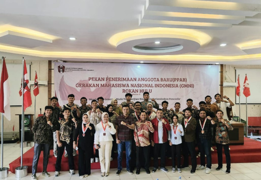 GMNI Rohul Gelar PPAB Angkatan 11, Cetak Generasi Muda Berjiwa Nasionalis