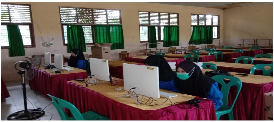Diadakan Oleh FKIP UNRI, SMP N 3 Minas Ikuti Lomba OSN Se-Riau Secara Online