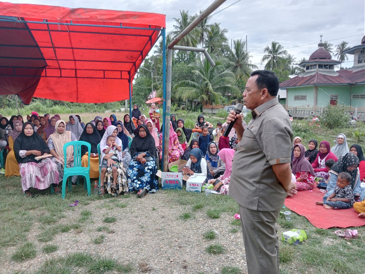 Jemput Aspirasi Masyarakat, H. Syamsurizal S. ST, MT Gelar Reses Di Desa RTB