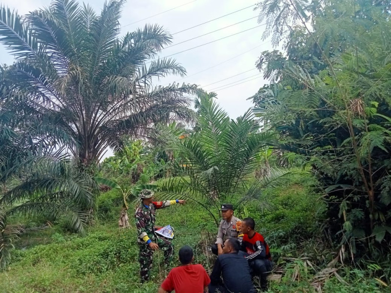 Babinsa Koramil 03/Minas Patroli Pencegahan Karhutla di Dusun Lukut, Situasi Aman