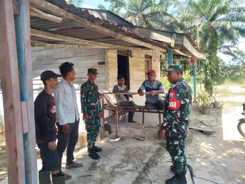Antisipasi Peredaran Narkoba, Serma Benriyadi Komsos Tentang Bahaya Narkoba Bagi Warga Binaan di Lubuk Umbut