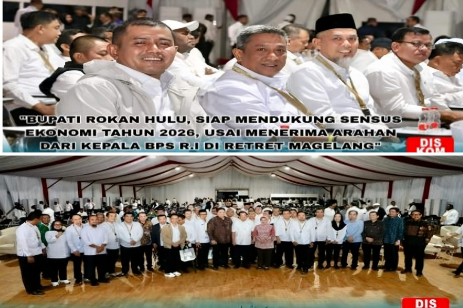 Bupati Rohul Dukung Sensus Ekonomi 2026 Untuk Pembangunan Berbasis Data