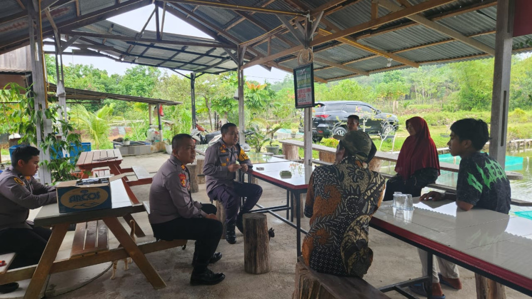 Kapolres Kampar Giatkan Cooling Systim Ajak Warga Tetap Jaga Kamtibmas Jelang Pilkada Serentak Tahun 2024