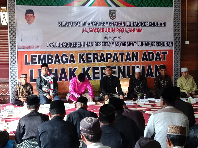 KPUD Rohul Buka Pendaftaran Calon Bupati, Syafaruddin Poti Minta Restu Kerapatan Adat Kepenuhan