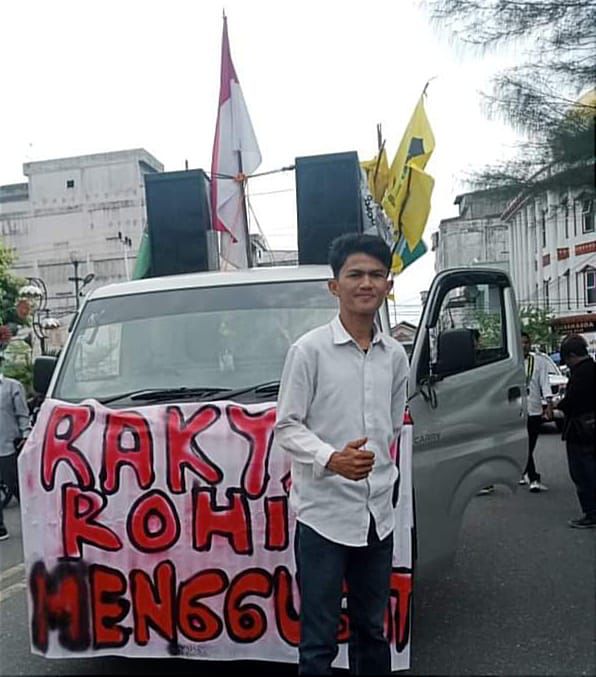 Ketua Himasi Rohil Beri Tanggapan Pasca Disparpora Ganti Dara I Rohil Secara Sepihak