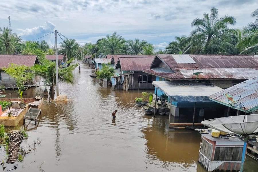 Rantau Kopar Diterjang Banjir, PHR Hadir Bawa Harapan di Tengah Kesulitan Warga